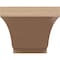 Ekena Millwork 11"W x 22"D x 11"H Wide Moab Rough Cedar Woodgrain TimberThane Corbel, Primed Tan CORUR11X22X11MOARCPR - alternate 5